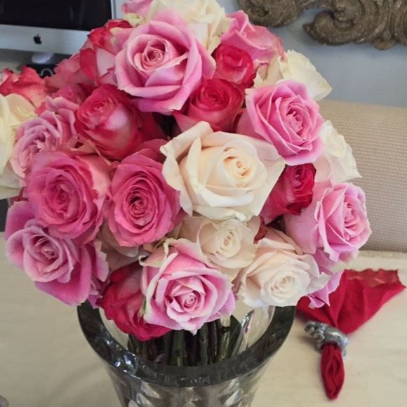 My favorite flowers and 2 fur kids - Picture 2 of 4